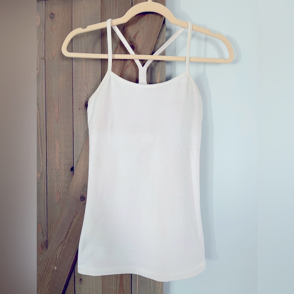 Lululemon Flow-Y tank white